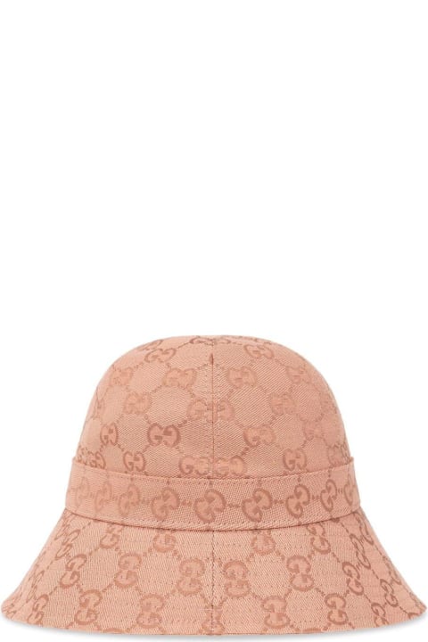 Gucci Accessories for Women Gucci Monogrammed Bucket Hat