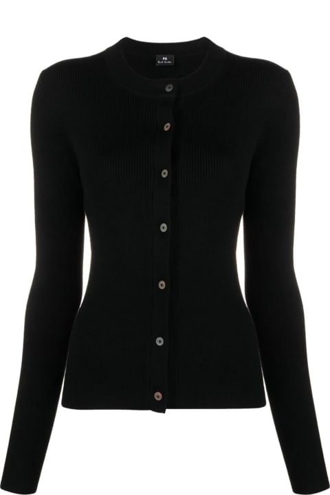 PS by Paul Smith Sweaters for Women PS by Paul Smith Knitted Buttoned Cardigan