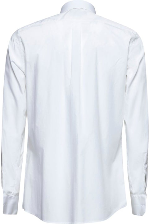 Shirts for Men Dolce & Gabbana Curved Hem Shirt