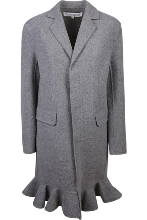 J.W. Anderson Coats & Jackets for Women J.W. Anderson Gray Wool Coat