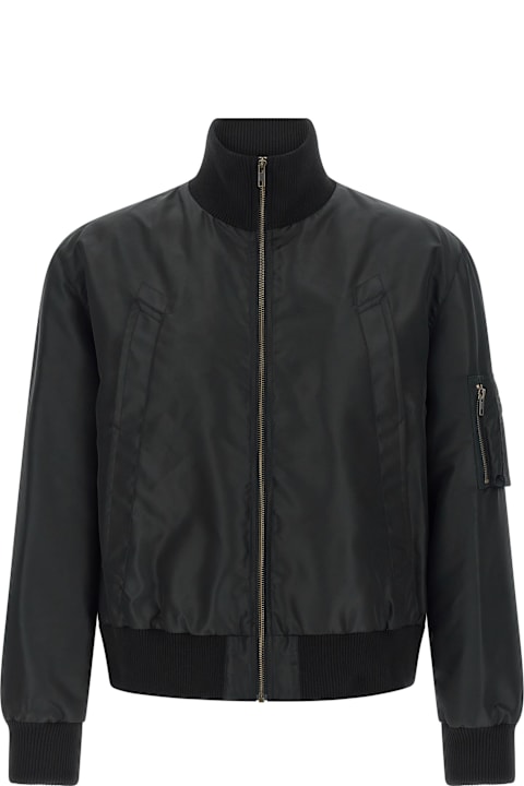 أدوات منزلية MM6 Maison Margiela 'white Stitch Line' Bomber Jacket