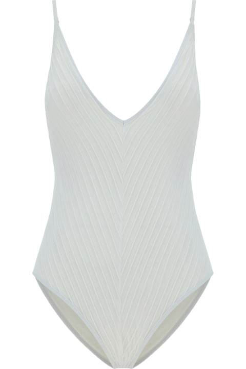 ملابس سباحة لـ السيدات Zimmermann Lightburst Pintuck Swimsuit