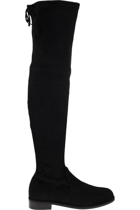Fashion for Women Stuart Weitzman Lowland Bold - Suede Boot Above The Knee