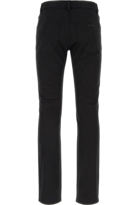 Prada Clothing for Men Prada Black Drill Chino Pant