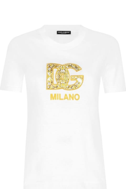 Topwear for Women Dolce & Gabbana T Shirt Logo