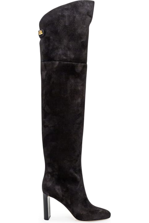 Maison Skorpios Boots for Women Maison Skorpios Marylin Suede Leather Boots