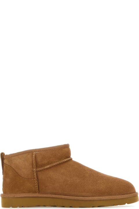 أدوات منزلية UGG Biscuit Suede Classic Ultra Mini Ankle Boots