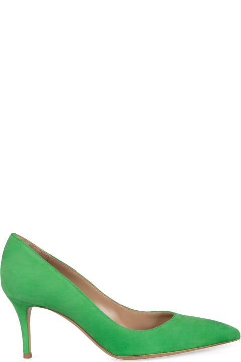 Gianvito Rossi High-Heeled Shoes for Women Gianvito Rossi Suede Pumps