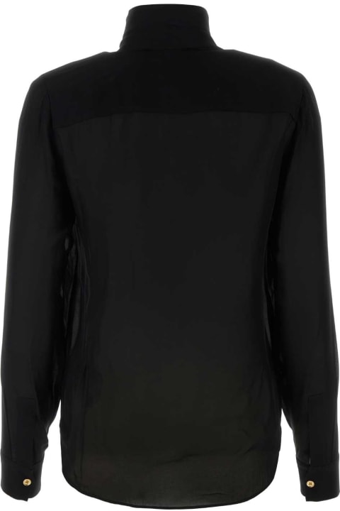 Michael Kors Topwear for Women Michael Kors Black Viscose Blend Shirt