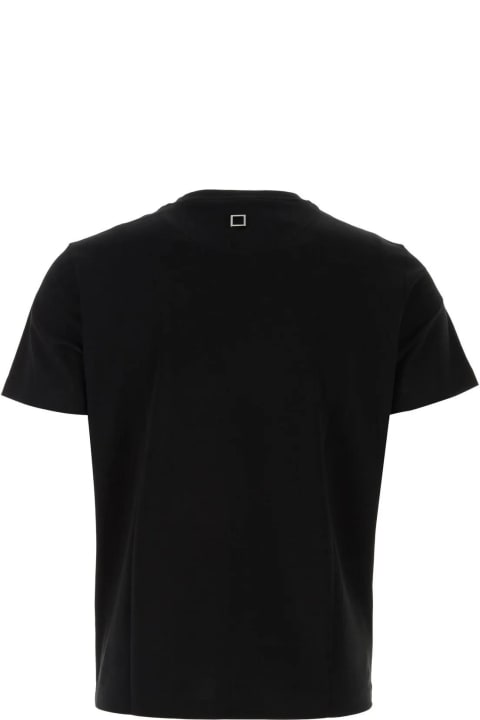 Black Cotton T-shirt