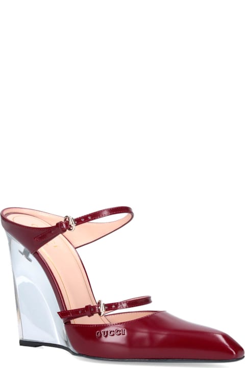 Gucci for Women Gucci Wedge Sabots
