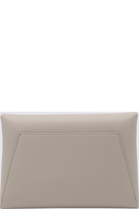 Brunello Cucinelli Shoulder Bags for Women Brunello Cucinelli White Leather Pouches