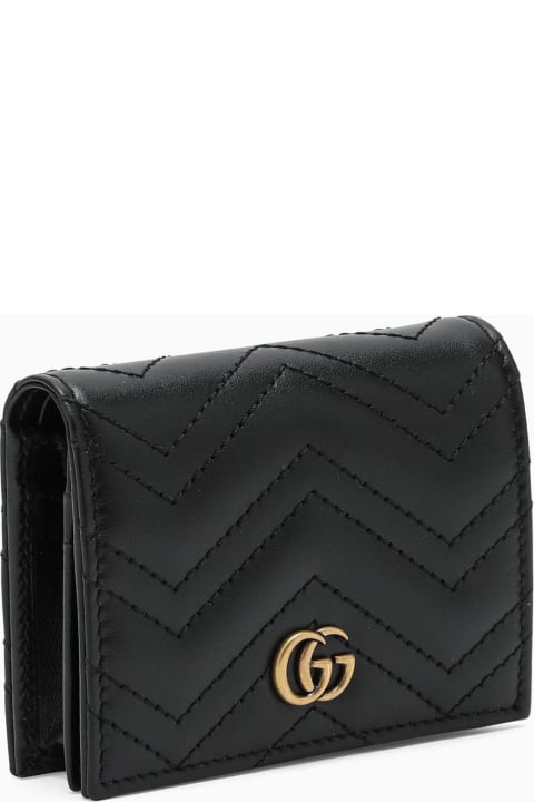 Fashion for Women Gucci Gg Marmont Black Small Credit Card Holder