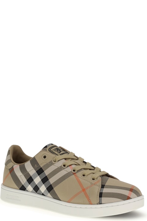 Burberry Check Canvas Set Sneakers