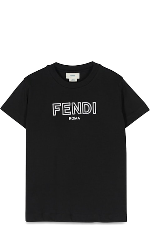 Sale for Kids Fendi Dyed Jersey T-shirt