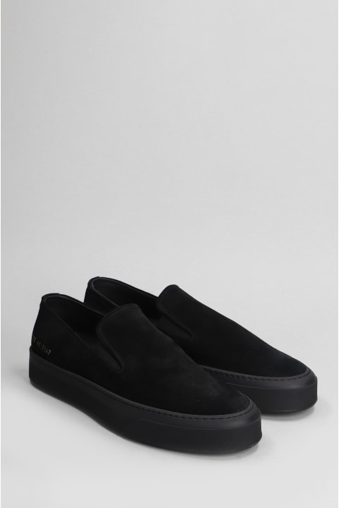 Fashion for Men Common Projects Sneakers In Black Suede