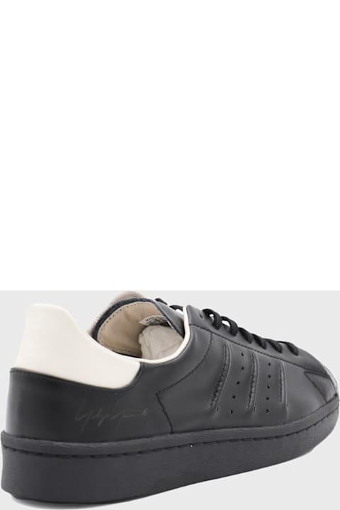 Y-3 Sneakers for Men Y-3 Black And White Sneakers