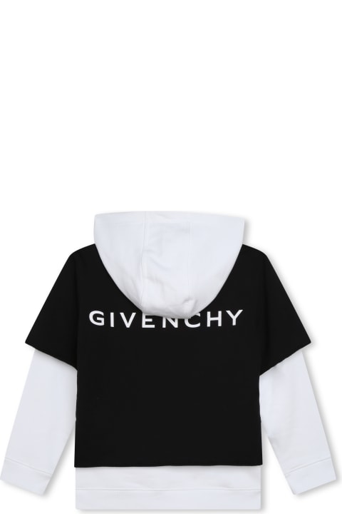 Givenchy Kidsのセール Givenchy Felpa Con Logo