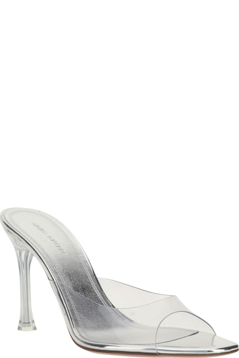 Amina Muaddi for Women Amina Muaddi Alexa Glass Sandals