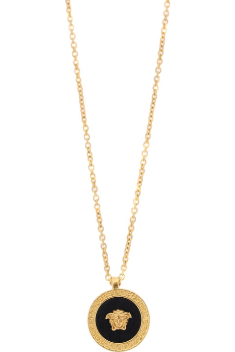 Versace for Women Versace 'medusa' Gold Brass Necklace