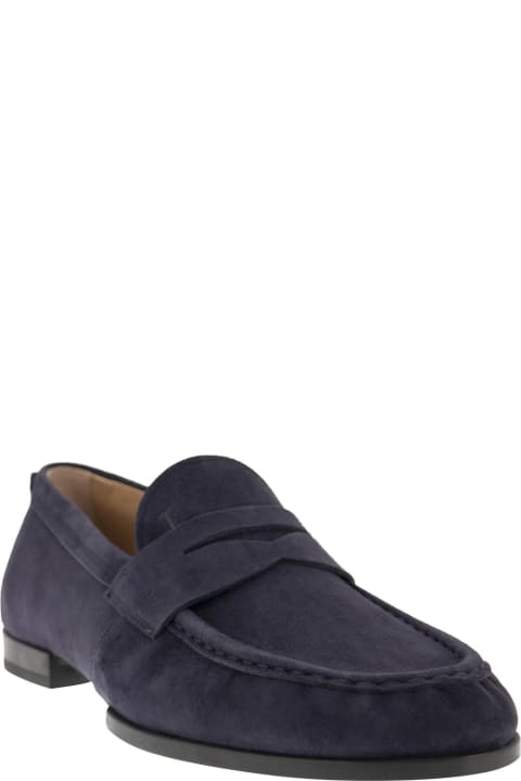 Tod's for Men Tod's Suede Leather Moccasin