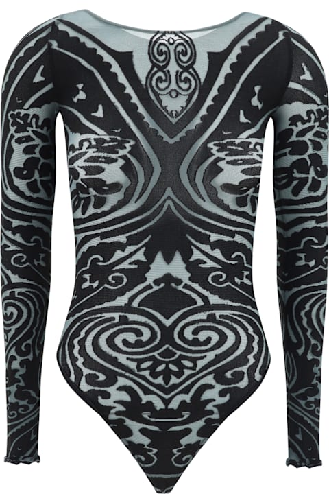 Wolford Clothing for Women Wolford Etro X Wolford Tattoo Bodysuit