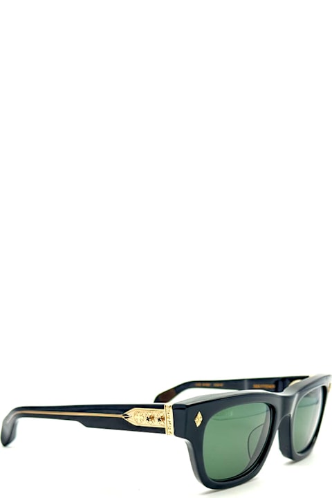 Chrome Hearts Eyewear for Men Chrome Hearts Dick Fitzener - Black / 18k Gold Plated Sunglasses