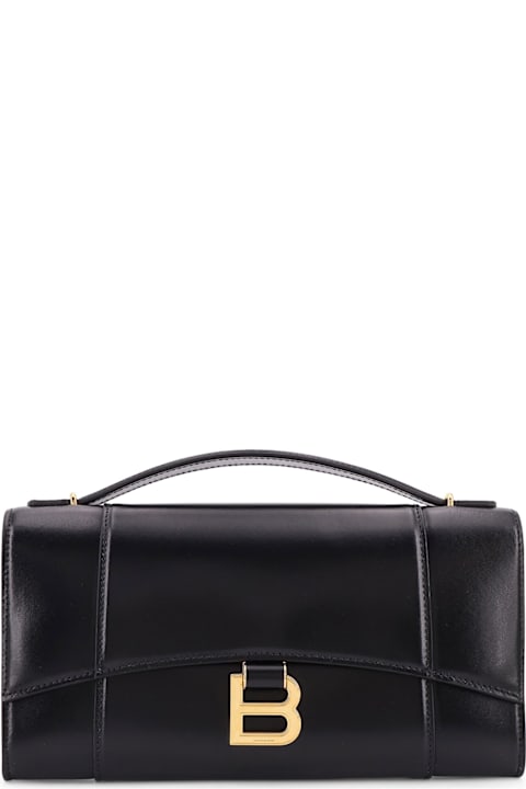 Balenciaga Bags for Women Balenciaga Horglss Poch Leather Handbag