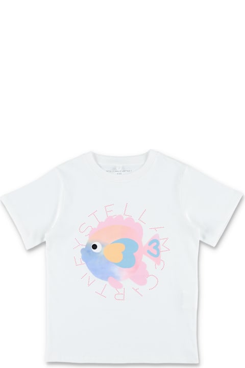 أدوات منزلية Stella McCartney Kids Stella Mccartney Kids Fish Print T-shirt