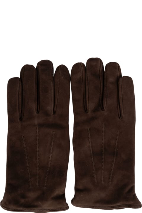 Tombolini Gloves for Men Tombolini Velvet Fitted Gloves