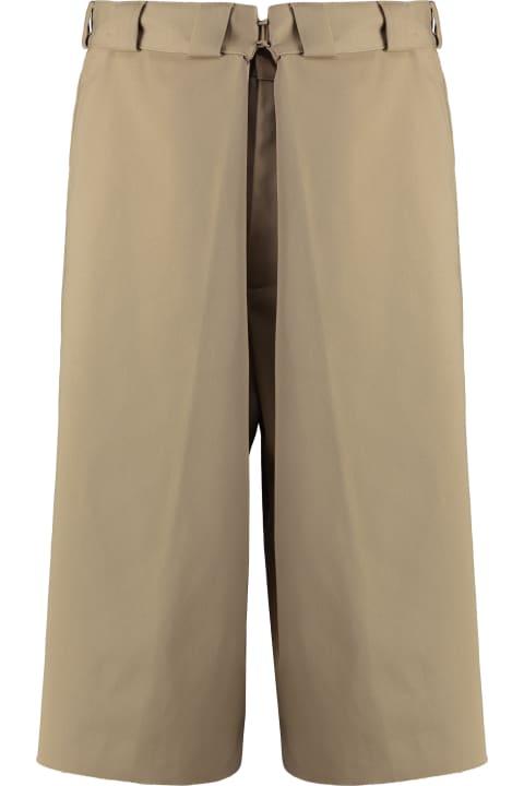 Givenchy Pants for Men Givenchy Blend Cotton Bermuda Shorts