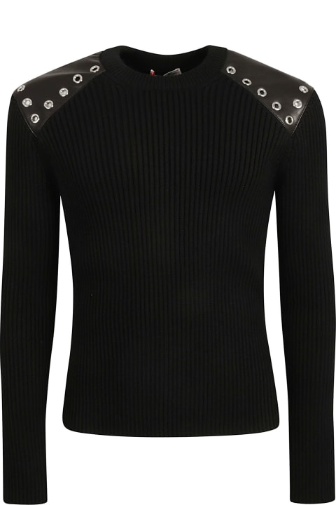 Homeware Alexander McQueen Studded Shoulder Sweater