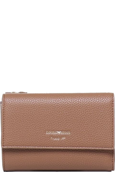 Fashion for Women Giorgio Armani Wallet With Card Compartment And Magnetic Closure Giorgio Armani
