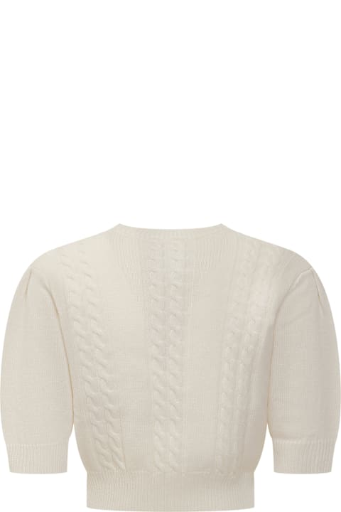 Elisabetta Franchi سترات وبلوزات ثقيلة لـ بنات Elisabetta Franchi Sweater