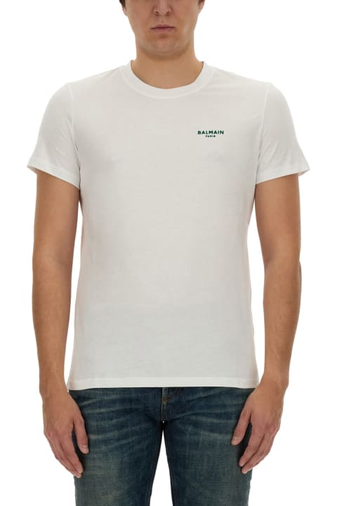 メンズ トップス Balmain T-shirt With Logo