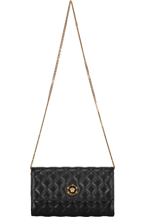 Homeware Versace Leather Clutch With Logo
