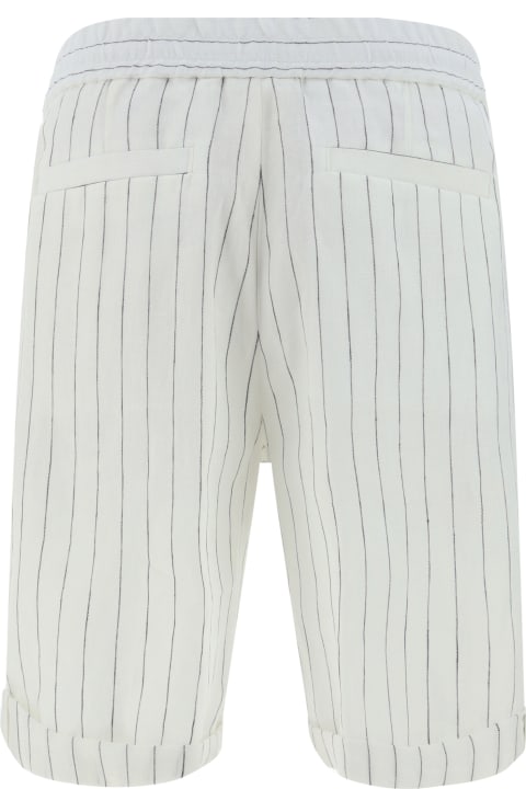 Pants for Men Brunello Cucinelli Linen Shorts
