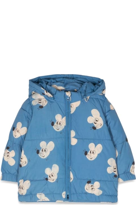 Bobo Choses Clothing for Baby Girls Bobo Choses Mouse Allover Hooded Anorak