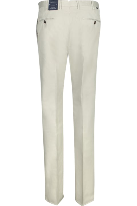 Incotex سراويل لـ القسم الرجالي Incotex Batavia Light Grey Trousers