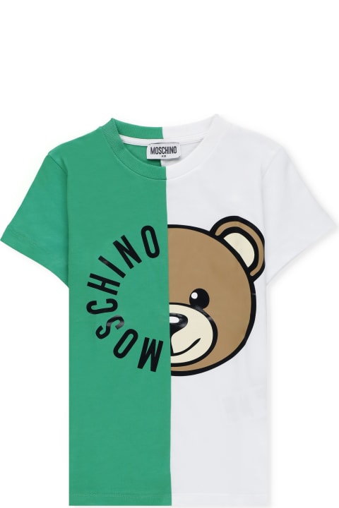 Moschino Topwear for Boys Moschino T-shirt With Print