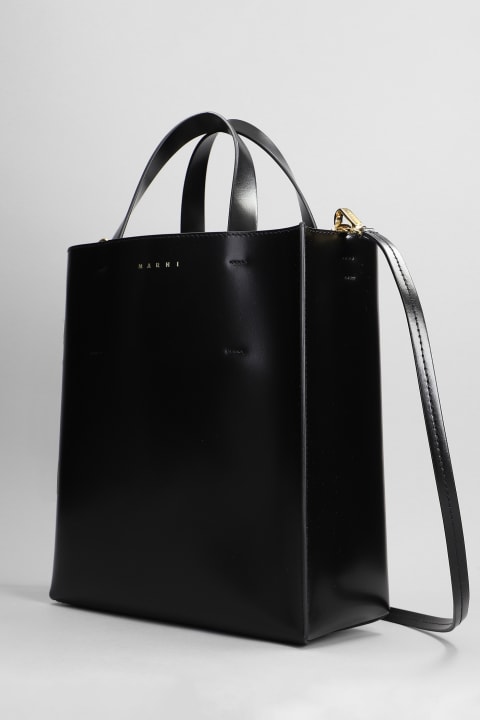 Marni Totes for Women Marni Museo Bag Tote In Black Leather