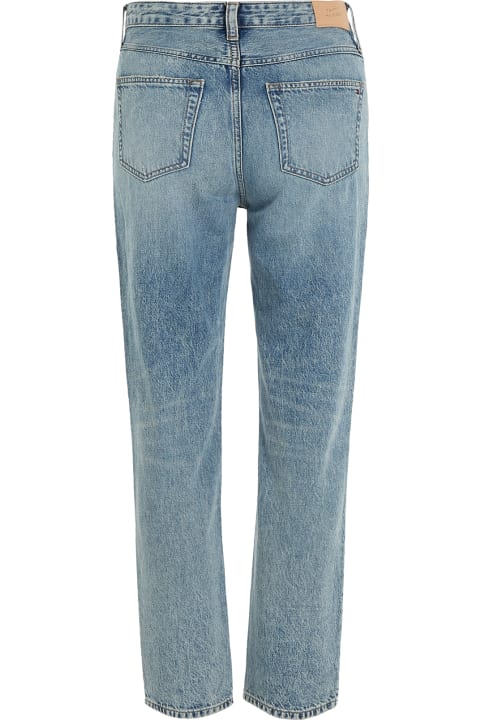 ウィメンズ Tommy Hilfigerのデニム Tommy Hilfiger Classics Cropped Straight Fit High-waisted Jeans