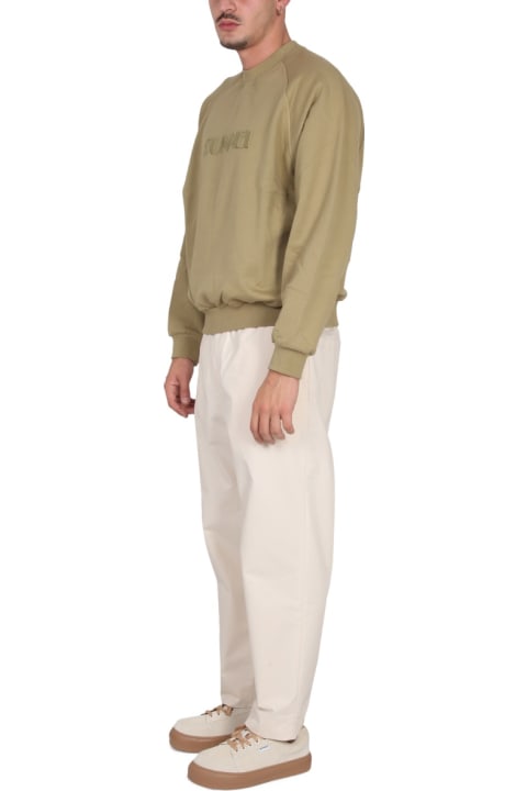 Sunnei سترات صوف وبدل رياضية لـ القسم الرجالي Sunnei Sweatshirt With Logo Embroidery
