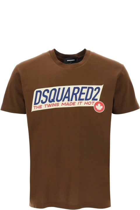 Dsquared2 Topwear for Men Dsquared2 Cool Fit Printed Tee