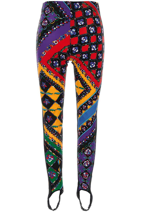 Pucci Pants & Shorts for Women Pucci Printed Stretch Nylon Leggings