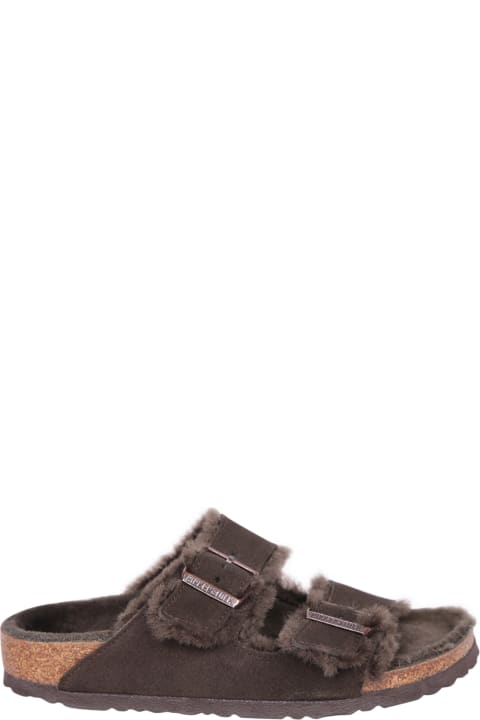 Homeware Birkenstock Arizona Double Strap Shearling Sandals