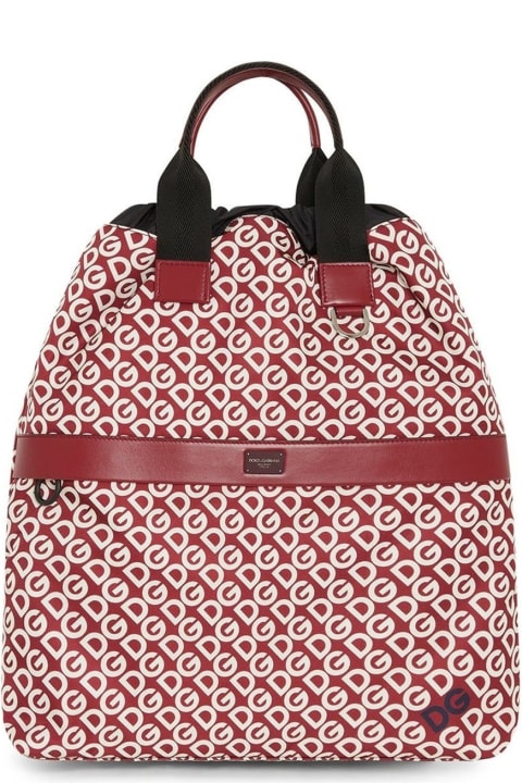 Dolce & Gabbana Backpacks for Women Dolce & Gabbana Logo Backpack