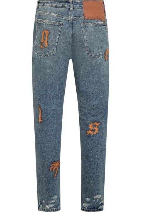Palm Angels for Men Palm Angels Jeans With Logo