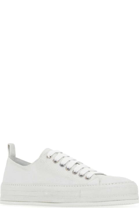 Ann Demeulemeester Sneakers for Women Ann Demeulemeester Embellished Leather Sneakers