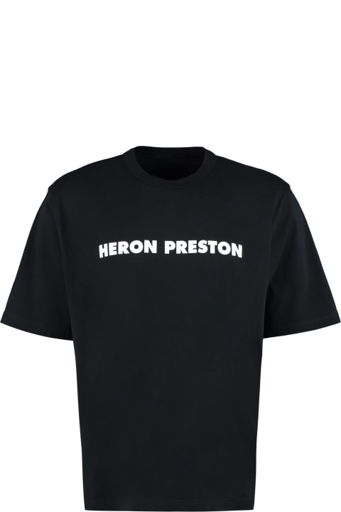 HERON PRESTON for Men HERON PRESTON Logo Cotton T-shirt